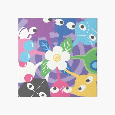 Pikmin arc-en-ciel Impression rigide
