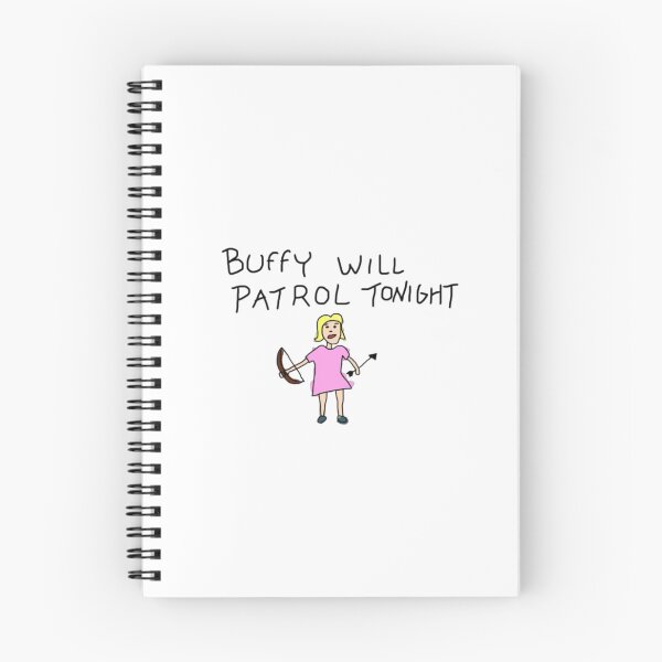 Item preview, Buffy Will Patrol Tonight designed and sold by hellmouthpins.