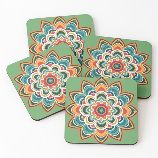 Item preview, Colorful Fun Rangoli Design designed and sold by Jollys-ArtShop.
