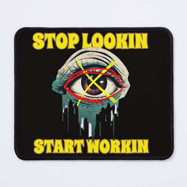 Item preview, stop lookin start workin gym shirt designed and sold by ProRaiment.