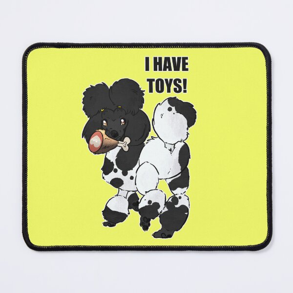 Item preview, I have TOYS / Black parti Toy Poodle designed and sold by Sparklepupfaeri.