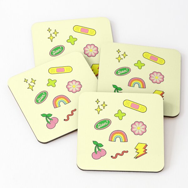 Item preview, Retro Kidcore colorful varied aesthetic multicolor cute different shapes pack designed and sold by Kayochine.