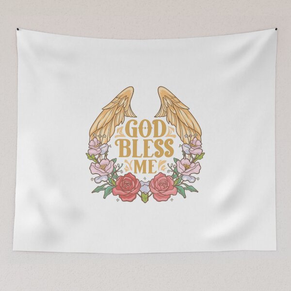 Item preview, GOD BLESS ME ! designed and sold by NebulaWhimsy.