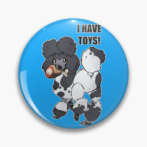 Item preview, I have TOYS / Blue parti Toy Poodle designed and sold by Sparklepupfaeri.