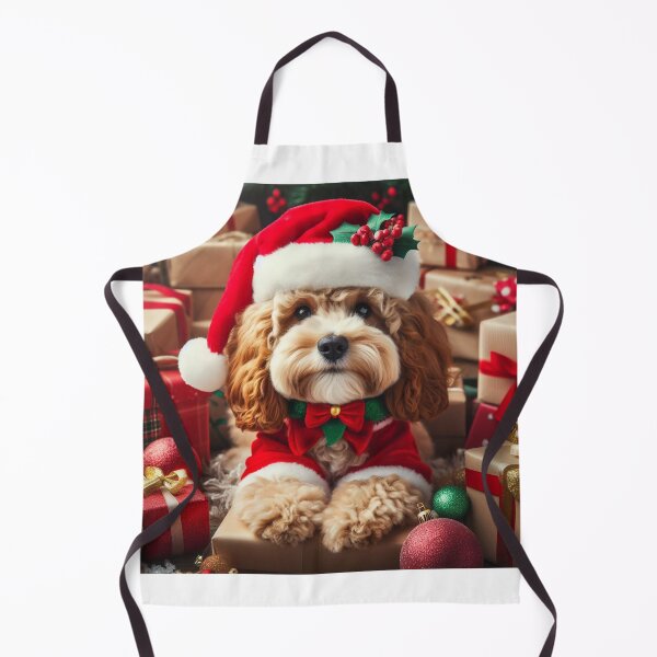 Item preview, Puppy Cockapoo Christmas designed and sold by fatbanana.