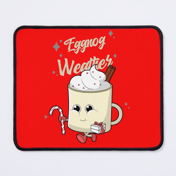 Item preview, Eggnog Weather Wonders: Cozy Cartoon Mug Delight | Christmas designed and sold by ThisTee.