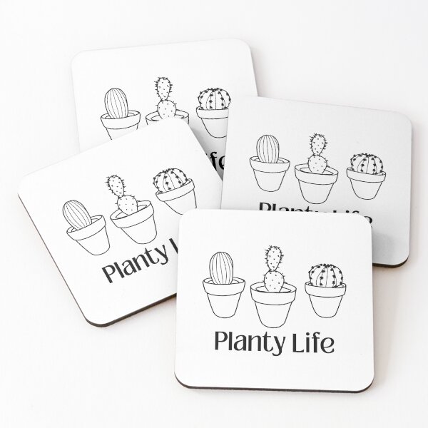 Item preview, Planty Life with Simple Potted Cactus Houseplant designed and sold by makesbymiss.