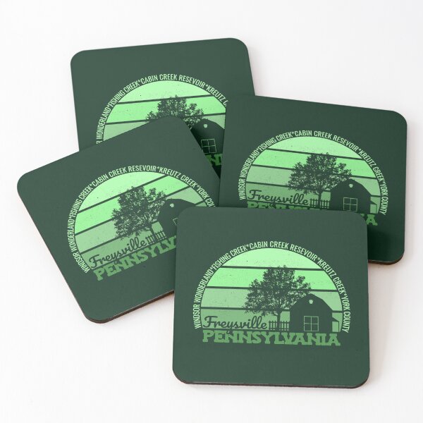 Item preview, Freysville Pennsylvania Sunset Retro Vintage Local Pride Logo designed and sold by CRHPOD20.