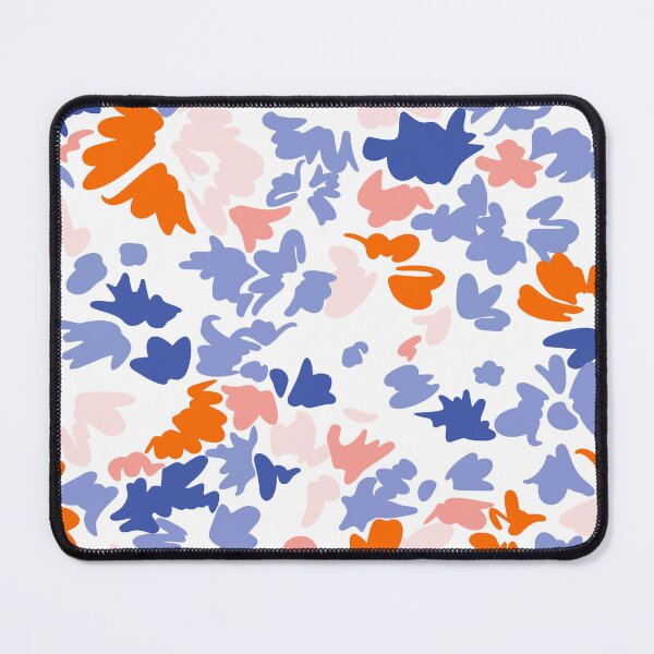Item preview, Random brush drawing of orange and light blue colored butterflies designed and sold by anatim33.