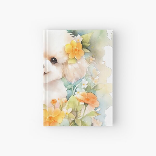 Item preview, Bichon's Bloom Waltz: A Floral Ballet of Delight designed and sold by LittleLuvies.