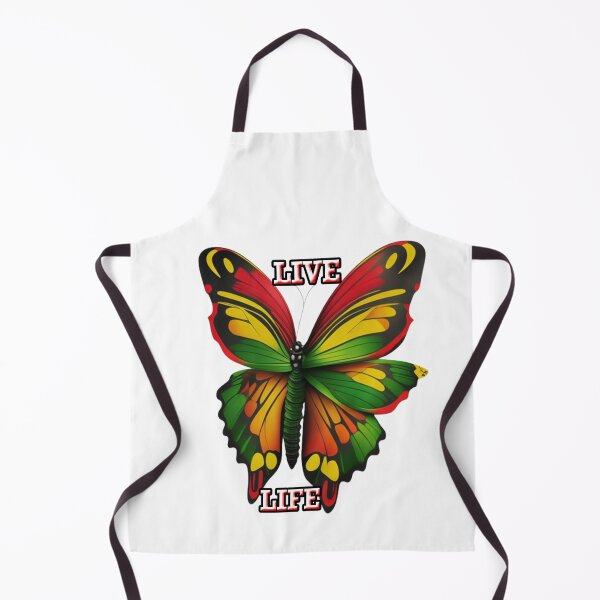 Item preview, Live Life Butterfly- Jamaican Rastafarian Color designed and sold by Angelle55.