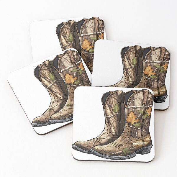 Item preview, RealTree Camo Western Cowboy Boots designed and sold by meganohm.