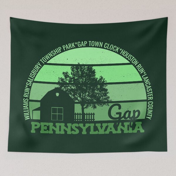 Item preview, Gap Pennsylvania Sunset Retro Vintage Local Pride Logo designed and sold by CRHPOD20.