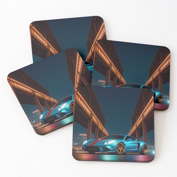 Item preview, Urban Landscape, Midnight Blue Car designed and sold by SpektroDesign.