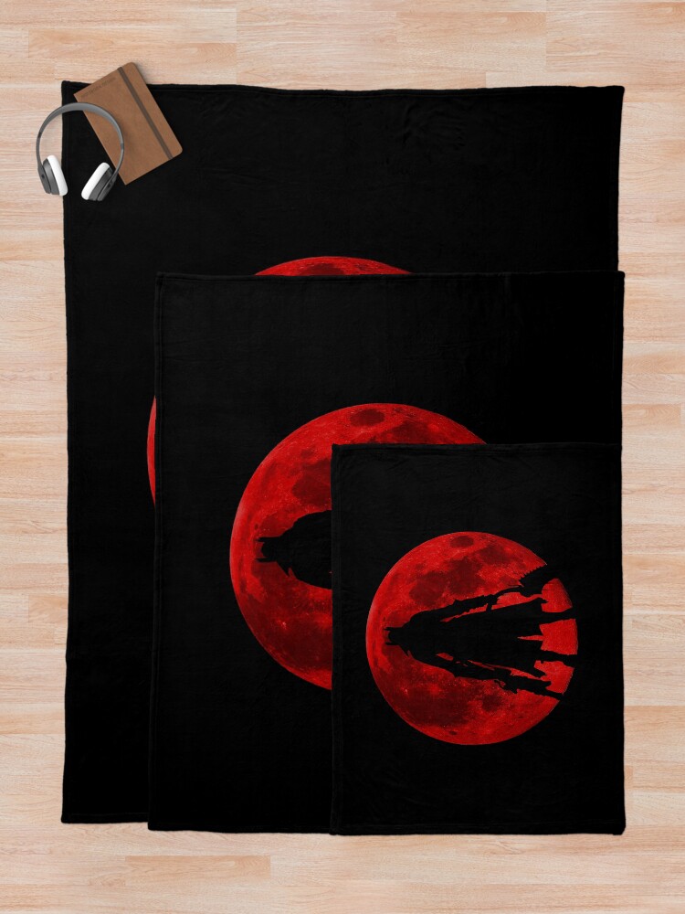 Alternate view of Bloodborne Throw Blanket