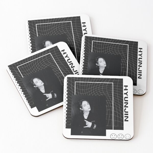 Item preview, Hyunjin rock (white and colors) designed and sold by DearRobin.