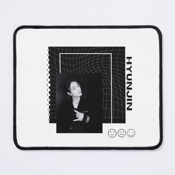 Item preview, Hyunjin rock (white and colors) designed and sold by DearRobin.