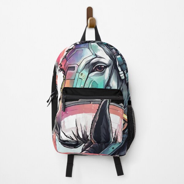 Item preview, Futuristic Donkey Cyborg in Beautiful Colors designed and sold by Aquillashop.