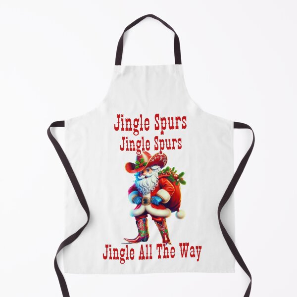Aperçu de l'œuvre Jingle Spurs, Jingle Spurs, Jingle jusqu'au bout créée et vendue par TugForkFinds.