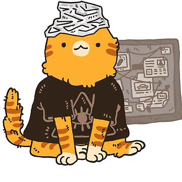 Artwork thumbnail, Cat Conspiracy by Childish by Design