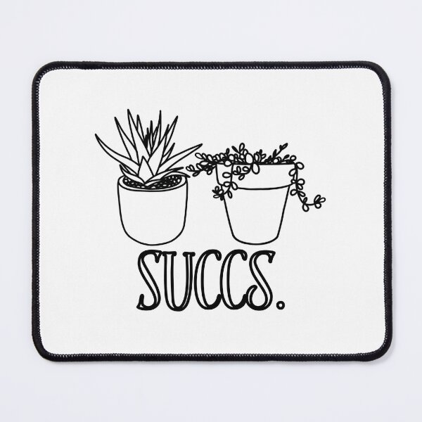 Item preview, Succs succulent quote with simple potted houseplants designed and sold by makesbymiss.