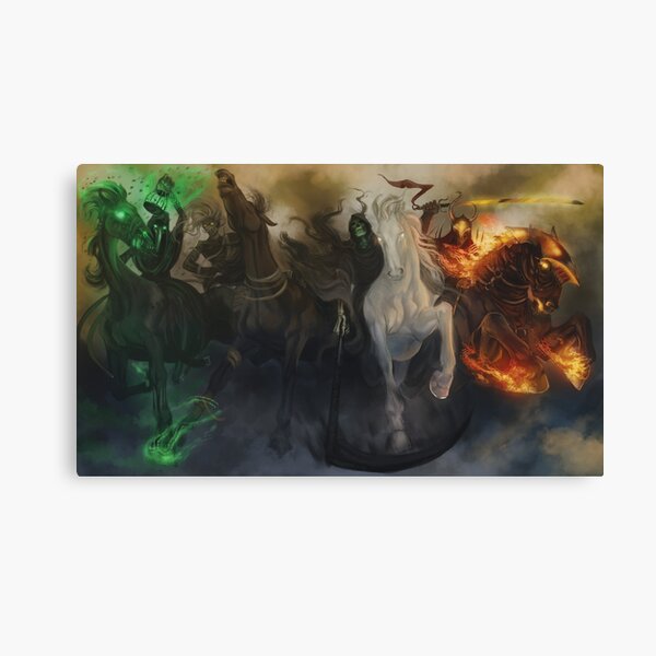 Four Horsemen of the Apocalypse Canvas Print