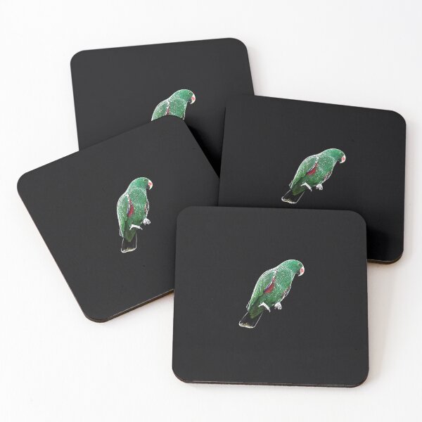 Item preview, Male Moluccan Eclectus Parrot White Alternate Design  designed and sold by designsasstultd.