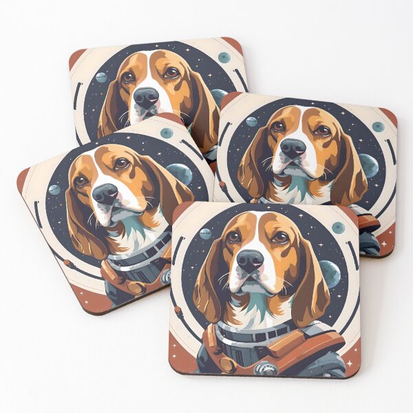 Item preview, Beagle in Space designed and sold by GlomTho.