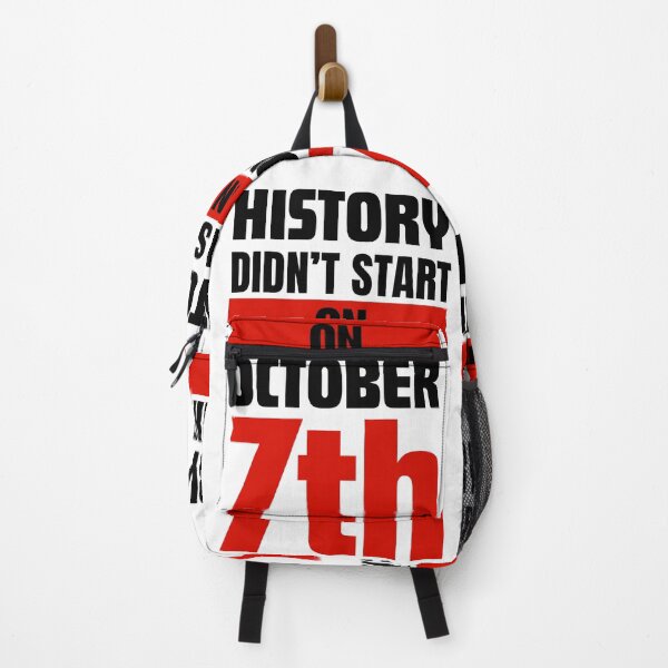 Item preview, History didn't start on October 7th designed and sold by Randa Ranmania.