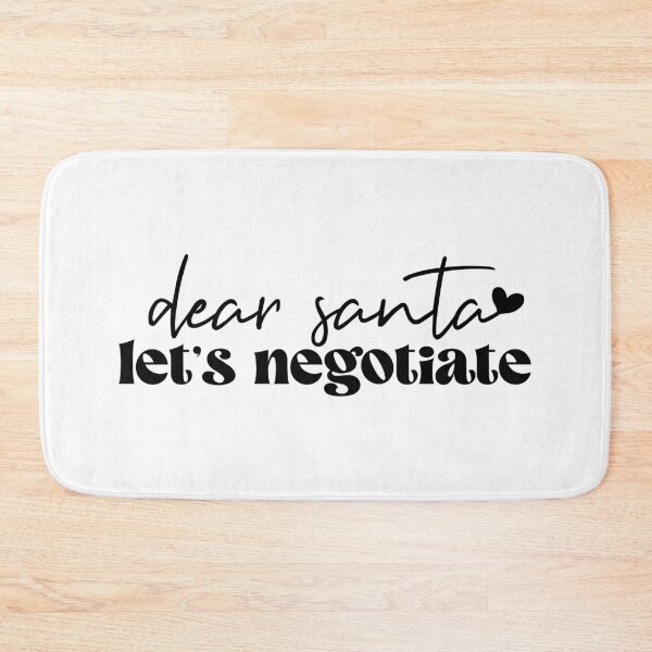 Item preview, Dear Santa Let's Negotiate designed and sold by EsteticaVerus.
