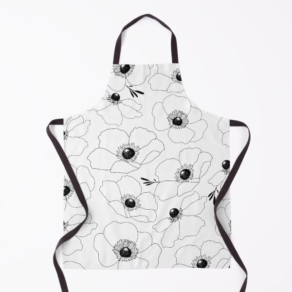 Item preview, Anemone Pattern in Black designed and sold by SusanEileenEvans.
