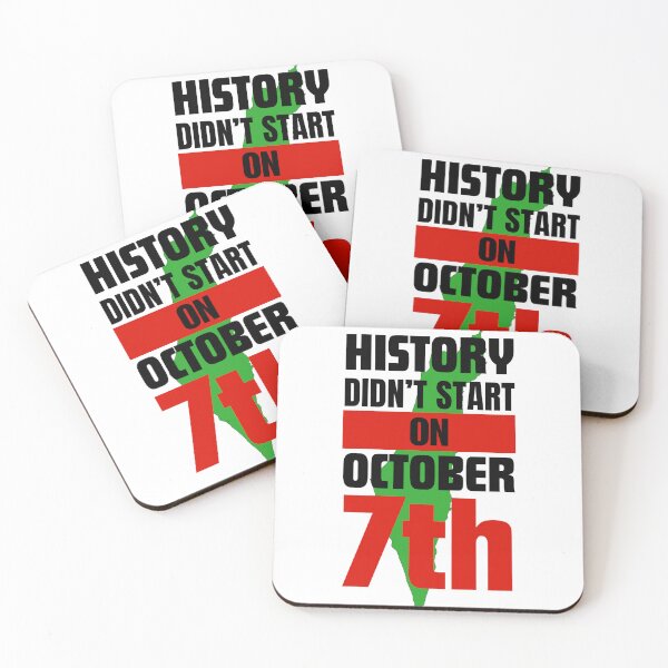 Item preview, History didnt start on October 7th, free Palestine designed and sold by Randa Ranmania.