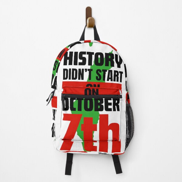 Item preview, History didnt start on October 7th, free Palestine designed and sold by Randa Ranmania.