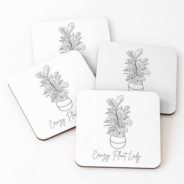 Item preview, Crazy Plant Lady Fiddle Leaf Fig Houseplant designed and sold by makesbymiss.