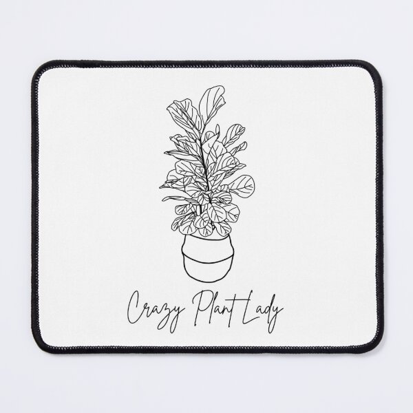 Item preview, Crazy Plant Lady Fiddle Leaf Fig Houseplant designed and sold by makesbymiss.