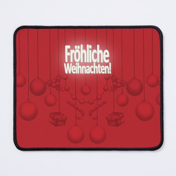 Item preview, fröhliche weihnachten weihnachtskugeln designed and sold by ZiphGames.