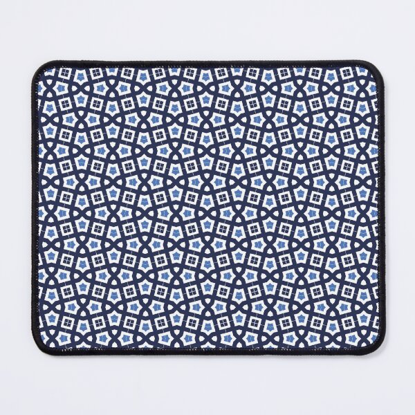 Item preview, Navy Elegance - Geometric Seamless Pattern designed and sold by Looming Lines.
