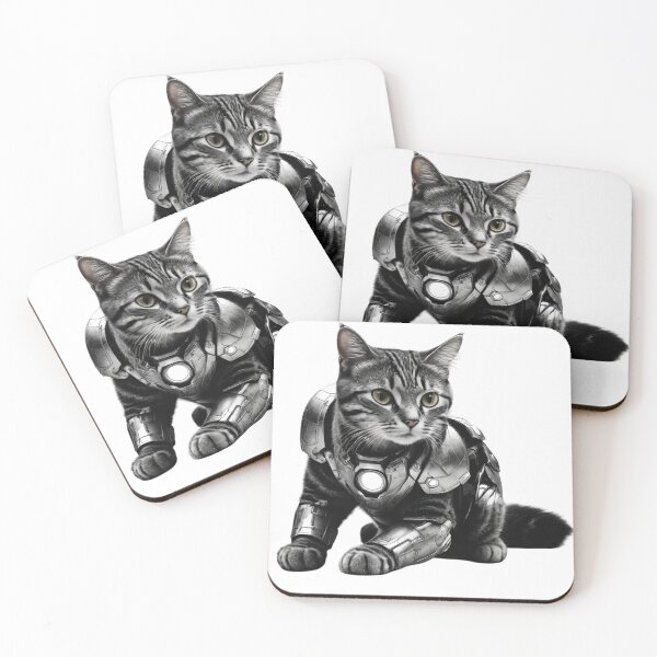 Item preview, Iron Cat designed and sold by CosmosisShop.