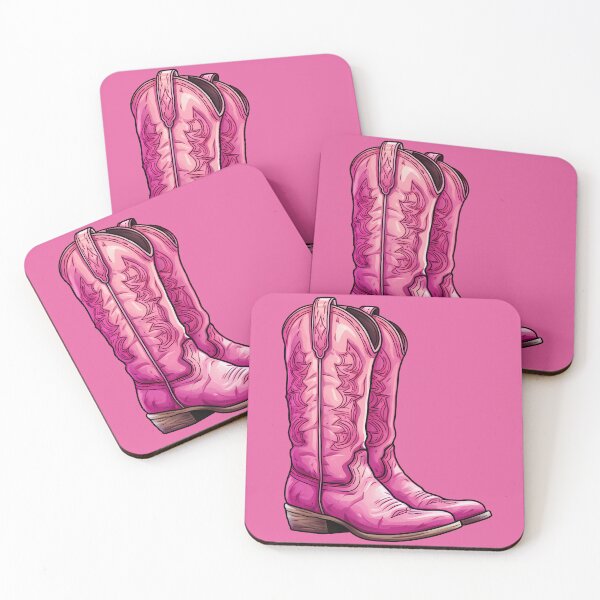 Item preview, Vibrant Hot Pink Cowboy Boots Western designed and sold by meganohm.