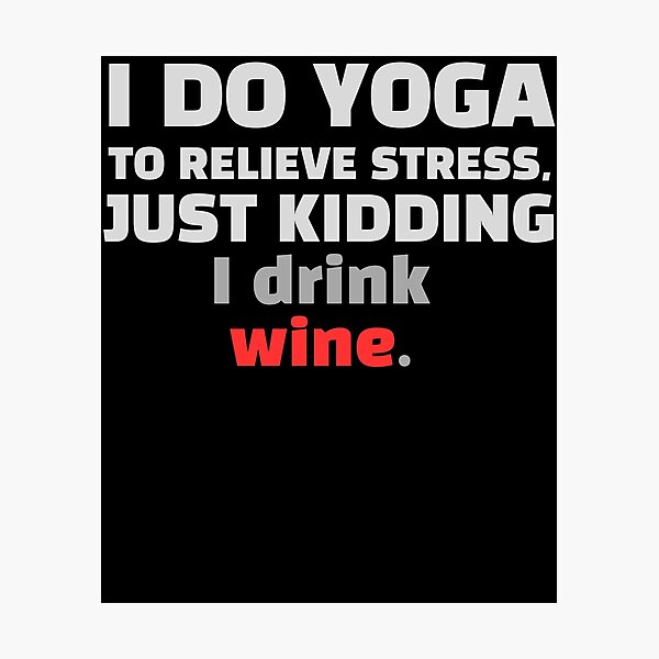 Item preview,  YOGA funny saying designed and sold by Meandmyshop.