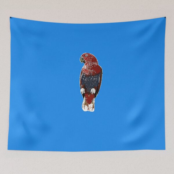 Item preview, Female Moluccan Eclectus Parrot White Alternate Design  designed and sold by designsasstultd.