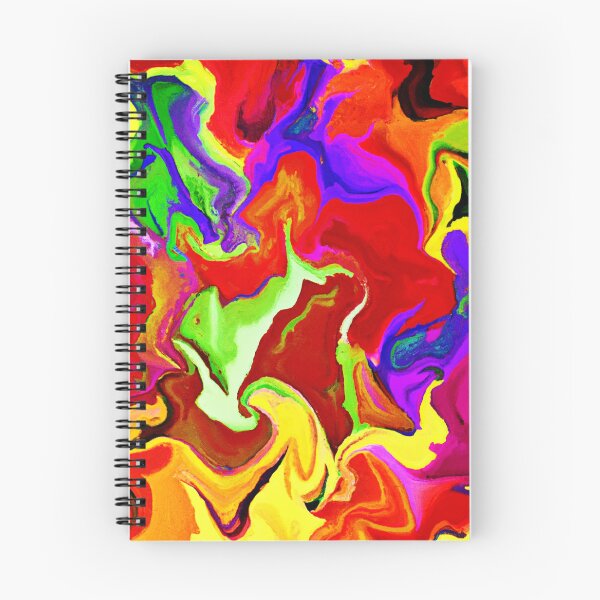 Item preview, Colorful Vivid Abstractions Pattern designed and sold by Health And Fitness Posts e-Store.
