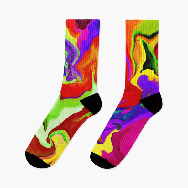 Item preview, Colorful Vivid Abstractions Pattern designed and sold by Health And Fitness Posts e-Store.