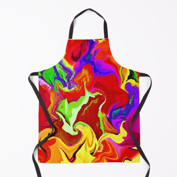Item preview, Colorful Vivid Abstractions Pattern designed and sold by Health And Fitness Posts e-Store.