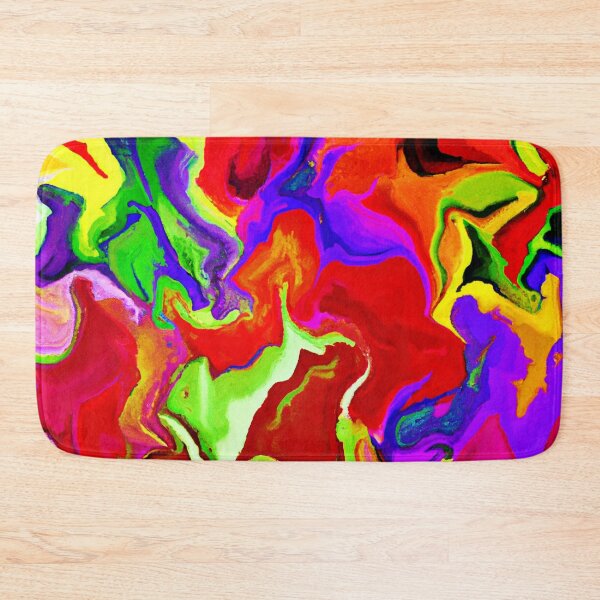 Item preview, Colorful Vivid Abstractions Pattern designed and sold by Health And Fitness Posts e-Store.