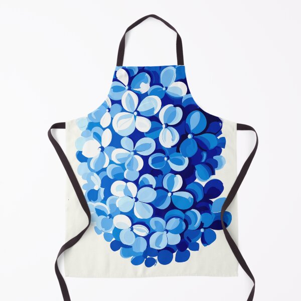 Item preview, Abstract Blue Hydrangea designed and sold by BrightTide.