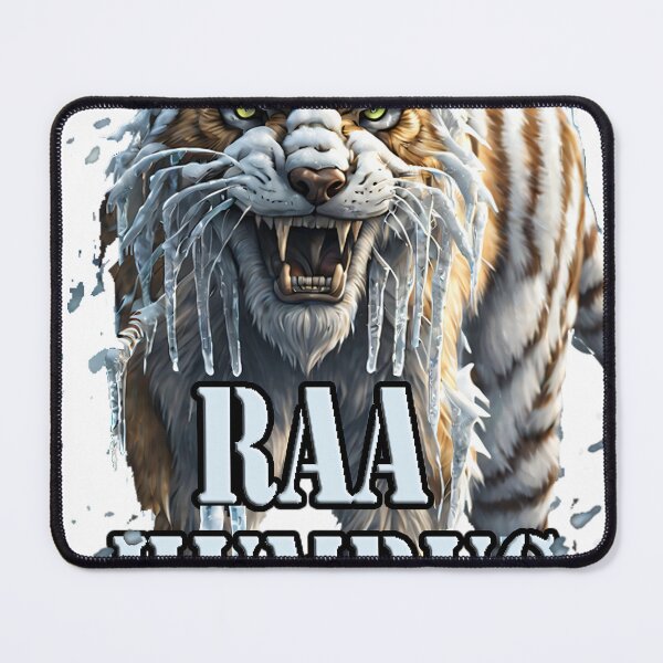 Item preview, Roaring Snow Tiger, "RAA HUMBUG" Bah Humbug TEE designed and sold by leyfinder.