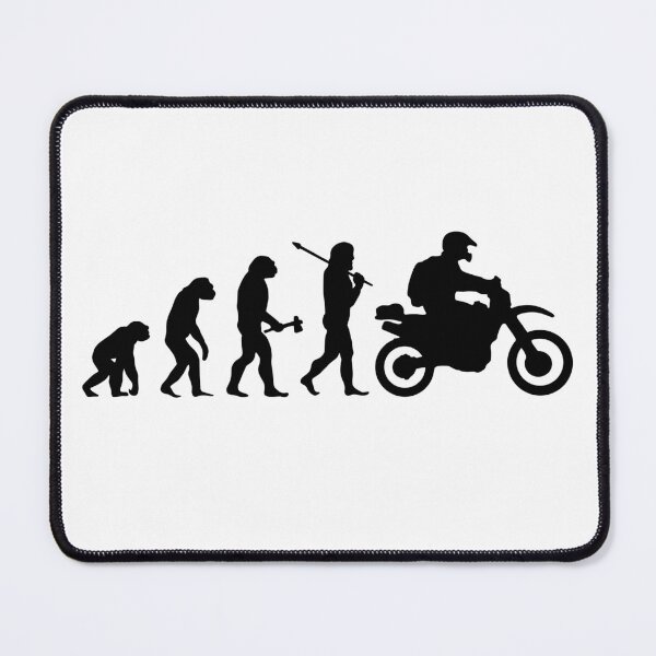 Item preview, Adventure Motorcycle Rider Evolution designed and sold by Swoz Merch.