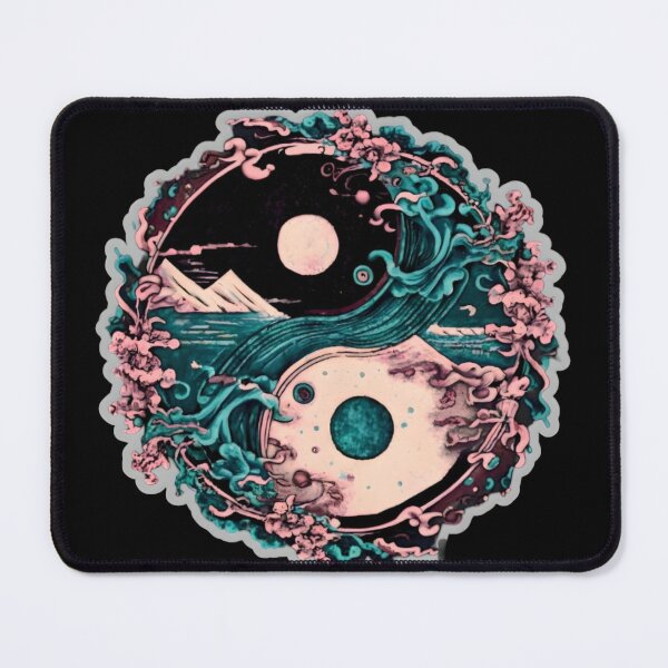 Item preview, Harmony in Contrast: Yin Yang Serenity designed and sold by AllOfUsOrNone.