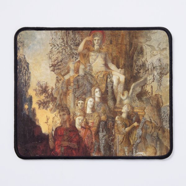 Item preview, The Muses Leaving Their Father Apollo - Gustave Moreau designed and sold by forgottenbeauty.